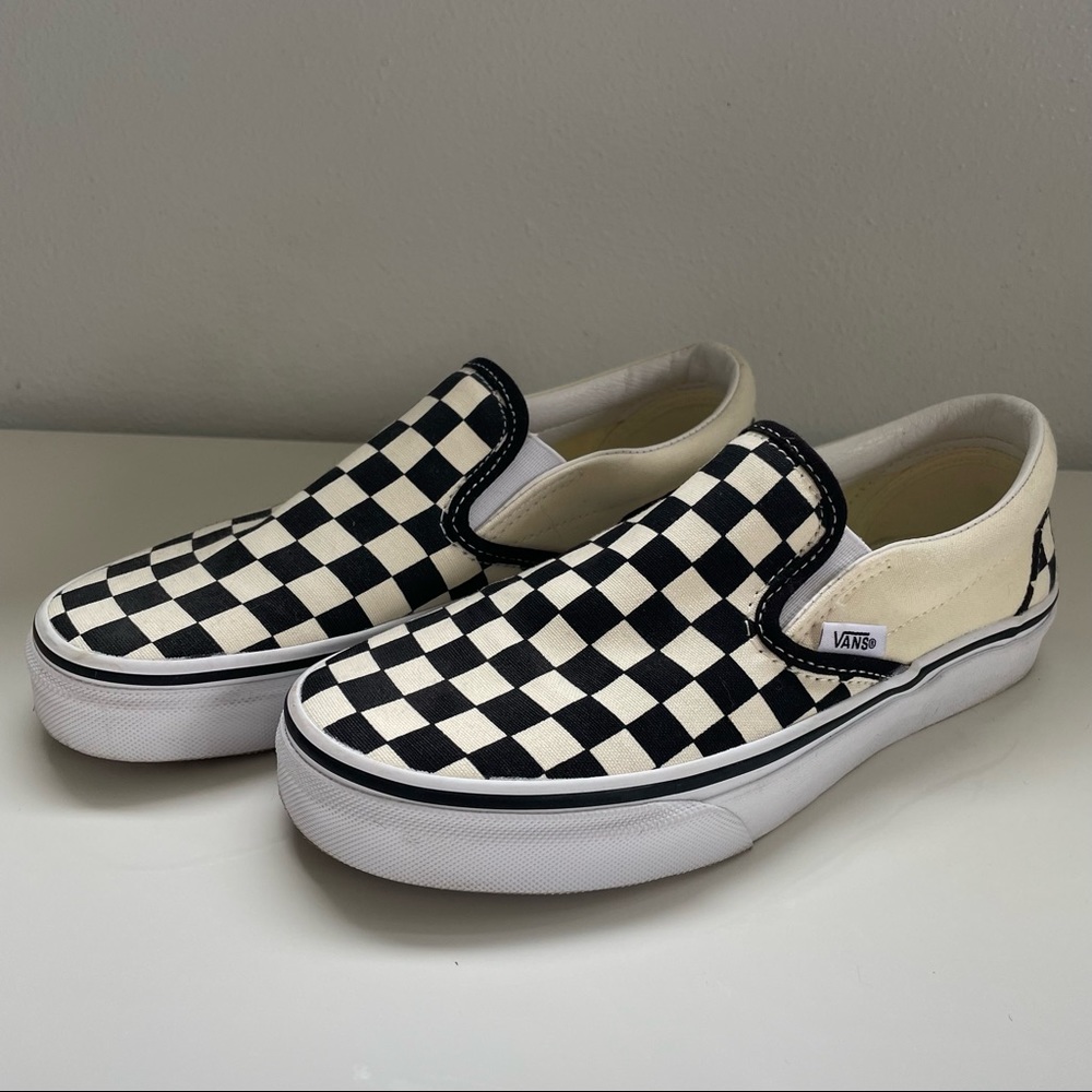 Classic checkerboard Vans